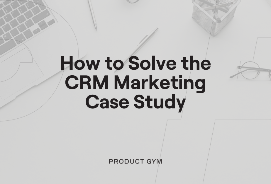 Product Manager Case Study Solution Example Presentation